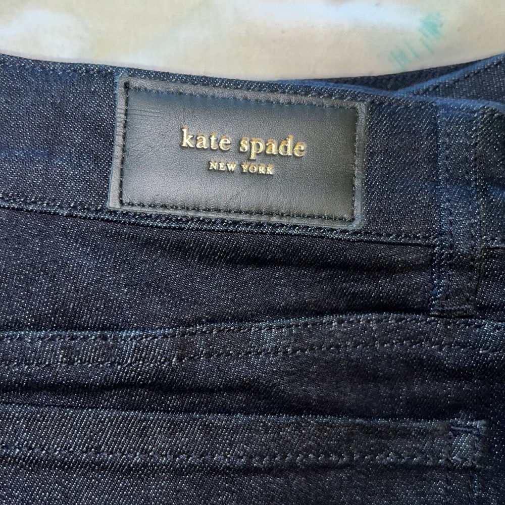 Kate spade broome street size 26 cotton blend jeans New Without Tags - Picture 4 of 11
